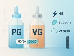 PG VG : le guide clair pour choisir la bonne proportion et réussir votre e-liquide