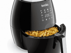 Innsky 5.5L XL : la friteuse sans huile idéale pour une alimentation gouteuse et saine